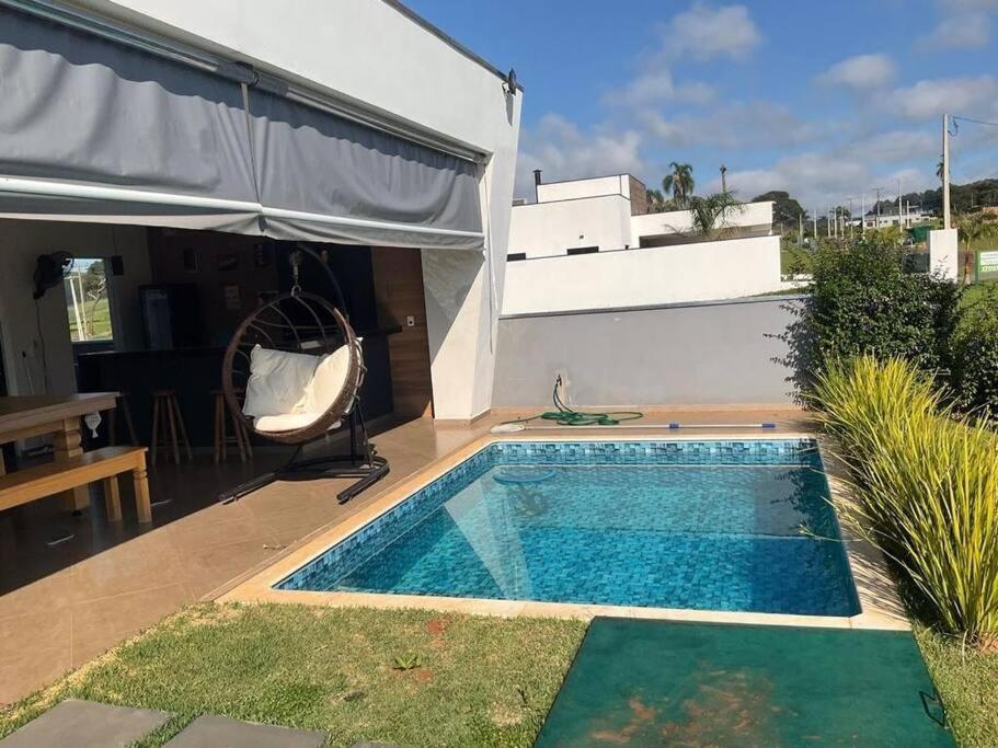 Aconchegante Casa Na Represa. Villa Itaí Buitenkant foto
